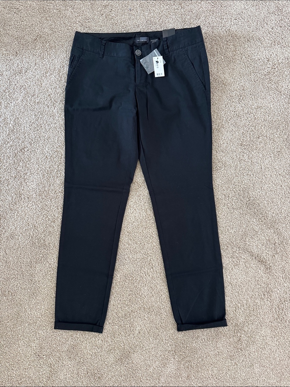 NWT The Limited Ankle Pant, Khaki, Size 2